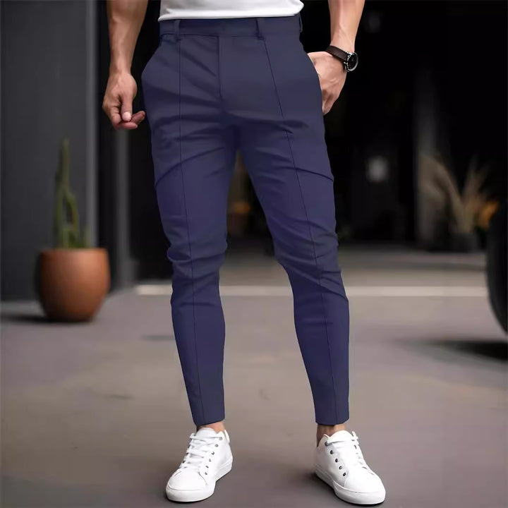 Herren Slim-Fit Chinohose mit praktischen Taschen Echoarchiv