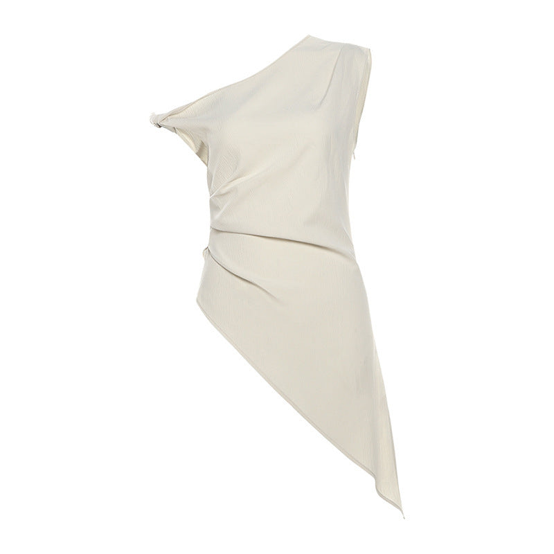 Damen asymmetrisches Top Echo Archiv
