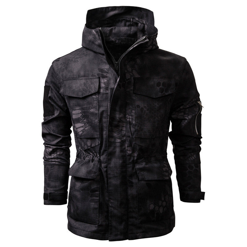 Herren Outdoor-Jacke mit camouflage Design und praktischen Taschen Echoarchiv