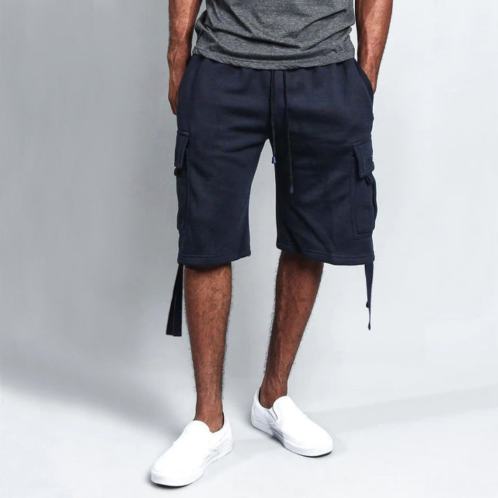 Herren Cargo-Shorts mit praktischen Taschen und elastischem Bund Echoarchiv