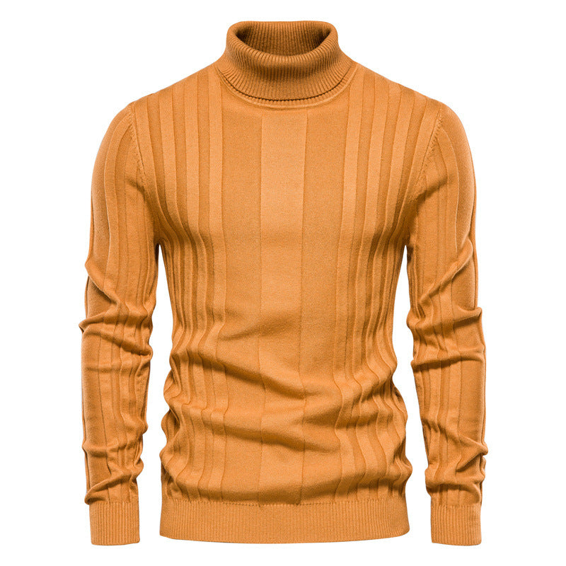 Herren Stehkragen Pullover Echoarchiv
