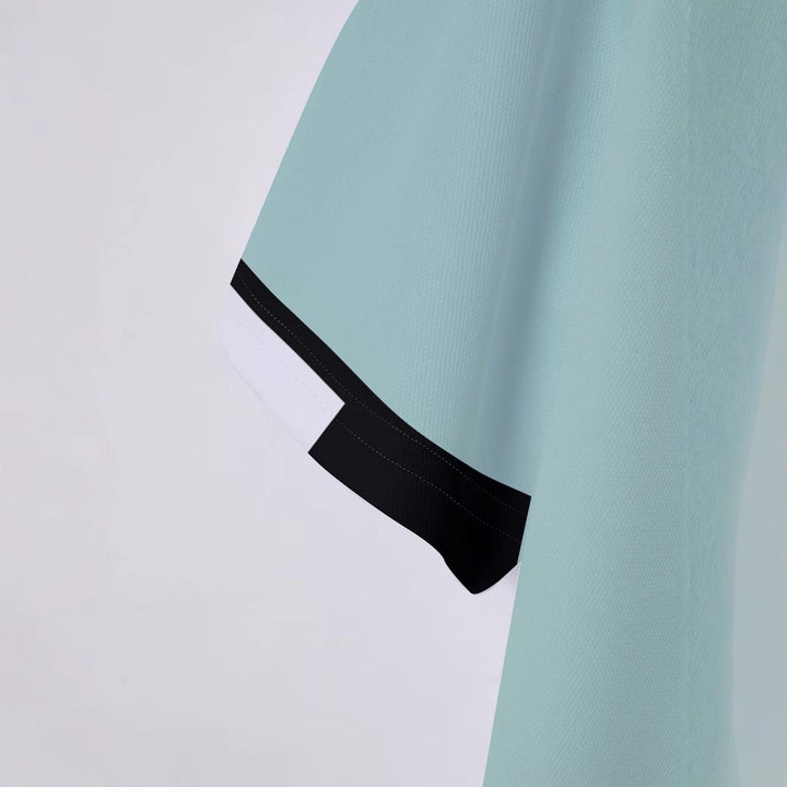 Herren modisches Poloshirt mit innovativem Kragen und sportlichen Akzenten Echoarchiv