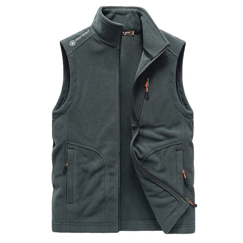 Herren Fleece Weste Echo Archive