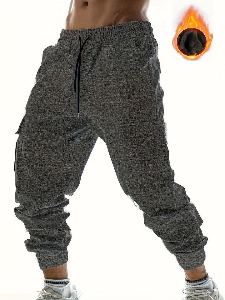 HerrenCargohose mit elastischem Bund und vielseitigen Taschen Echoarchiv