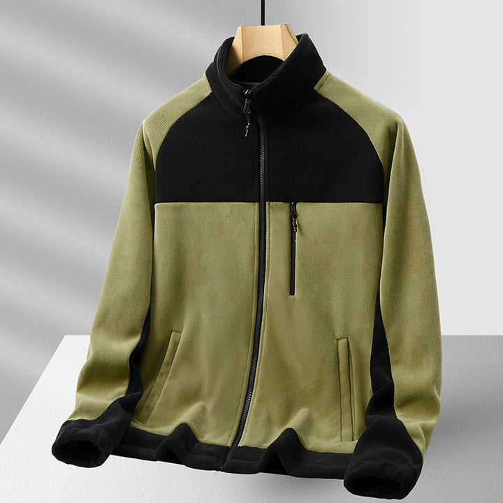 Unisex Fleecejacke mit hohem Kragen Echo Archiv