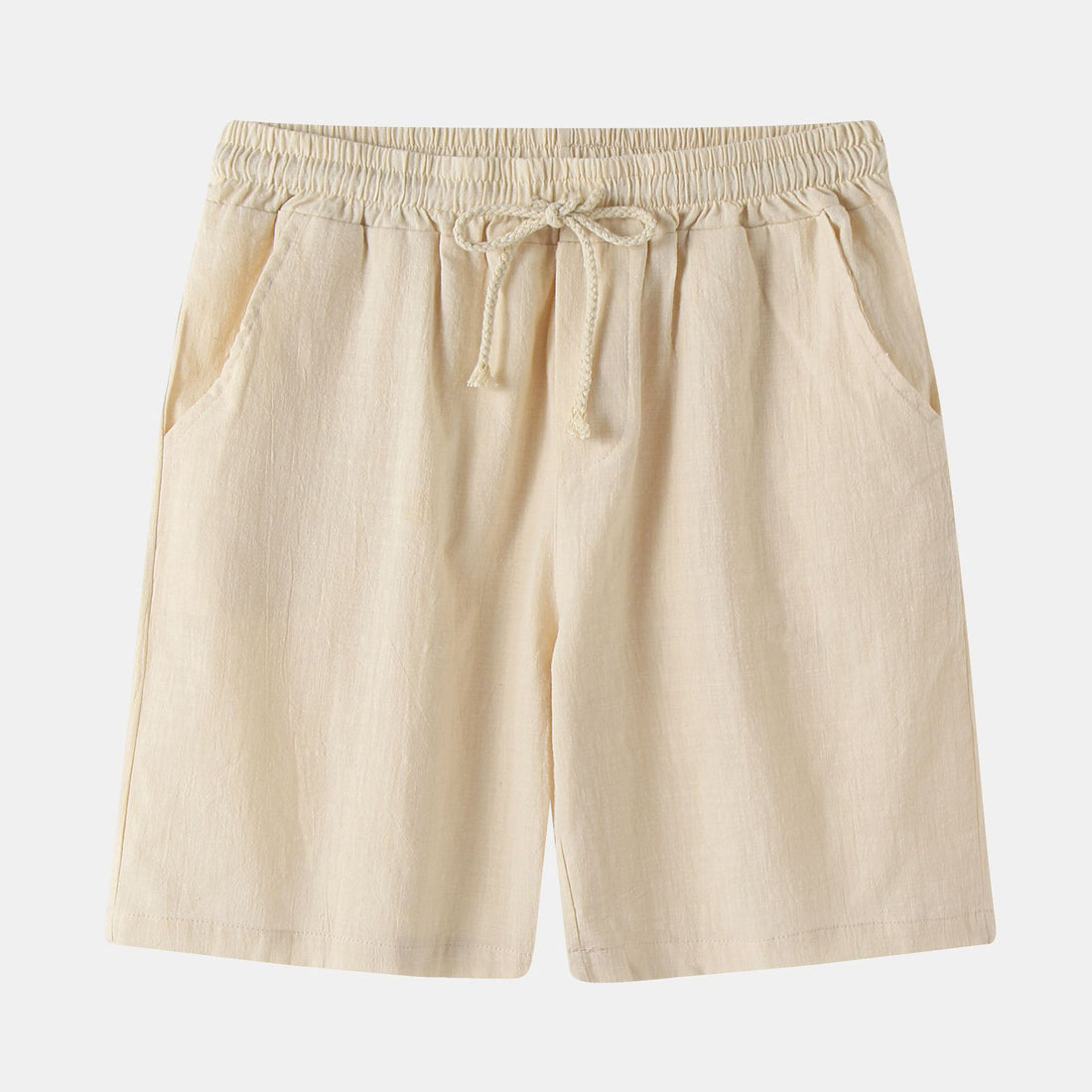 Herren Bermuda-Shorts mit elastischem Bund und seitlichen Taschen – Sorevano