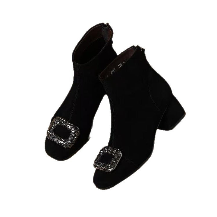 Damen Elegante Stiefeletten mit Schmuckdetails Echo Archiv