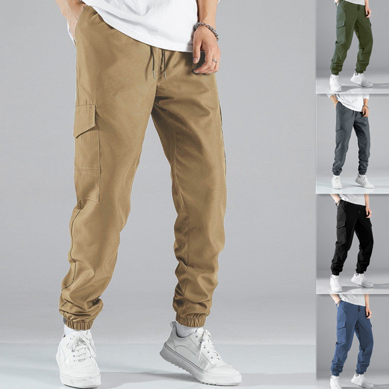 Herren Cargo-Hose mit elastischem Bund und praktischen Seitentaschen Echoarchiv