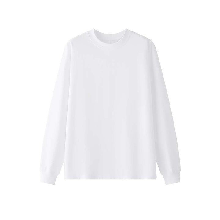 Damen Oversized-Longsleeve mit Stehkragen und überschnittener Schulter Echoarchiv