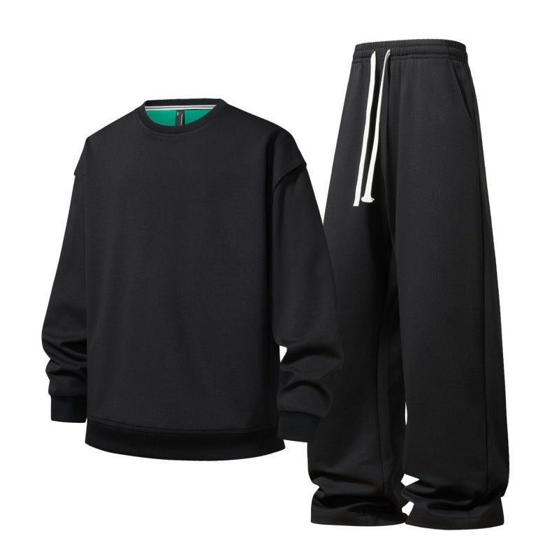 Damen Stylisches Sweatshirt und Sporthose Set Echoarchiv