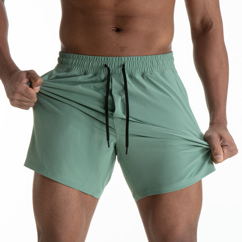 Herren Sportliche Schwimmshorts mit elastischem Bund und seitlichen Eingrifftaschen Echoarchiv
