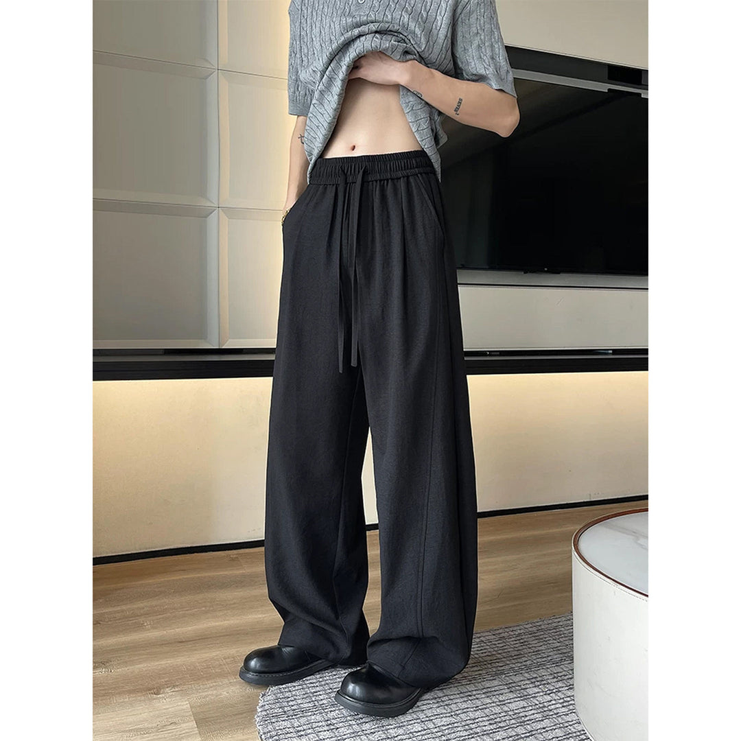 Herren Locker geschnittene Stoffhose Echo Archiv