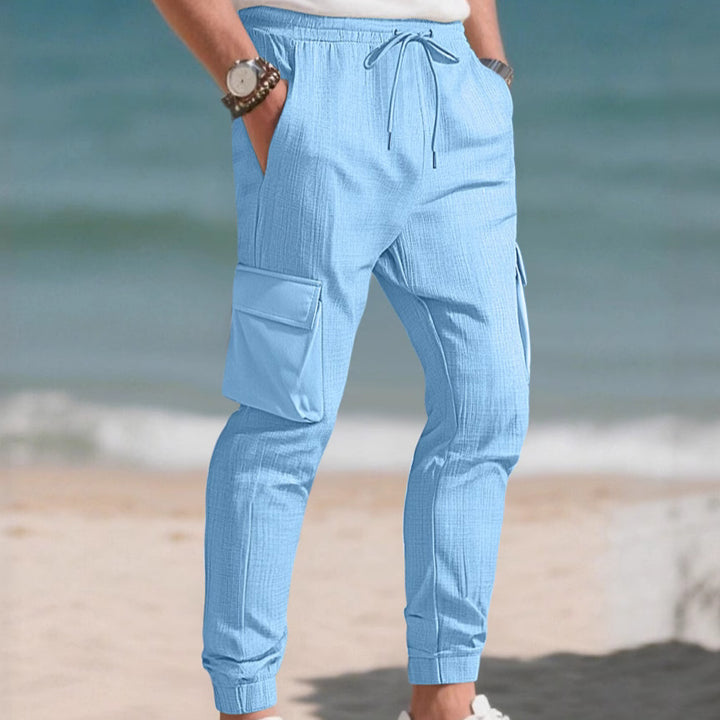 Herren Cargo-Jogginghose mit elastischem Bund und praktischen Taschen Echoarchiv