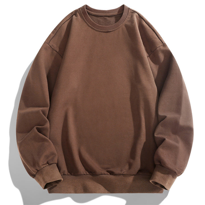 Herren Oversize Rundhals-Sweatshirt mit Rippbündchen und dropped-shoulder Schnitt Echo Archiv