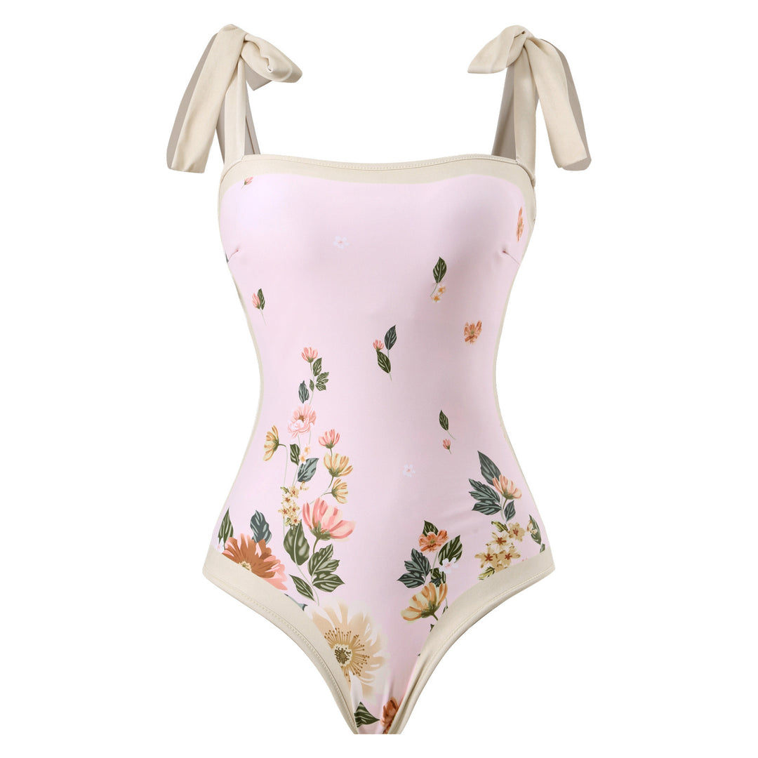 Damen Eleganter Schwimmanzug mit floralem Design Echo Archiv