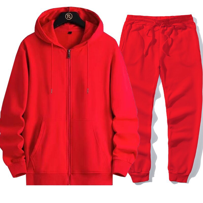 Herren sportliches Hoodie- und Jogginganzug-Set Echoarchiv
