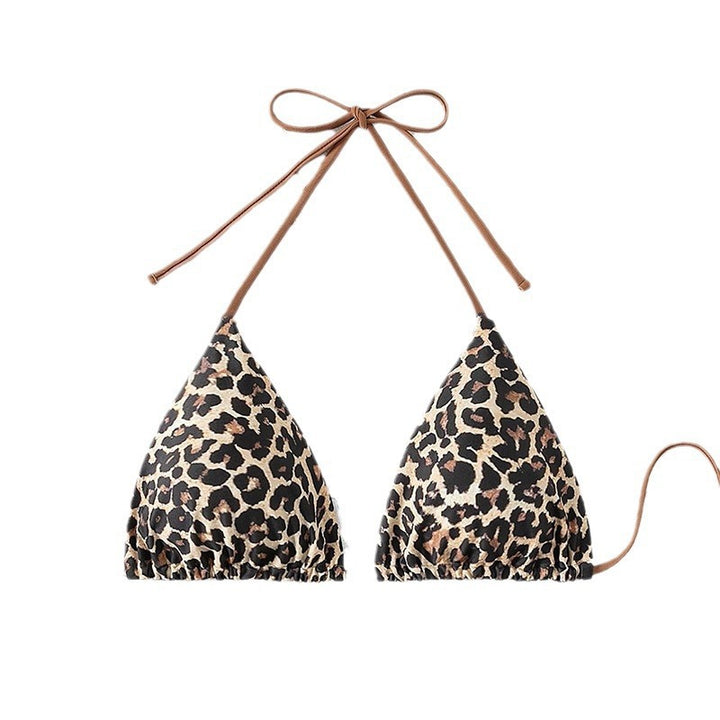 Damen Triangel-Bikinioberteil mit tierischem Muster Echo Archiv