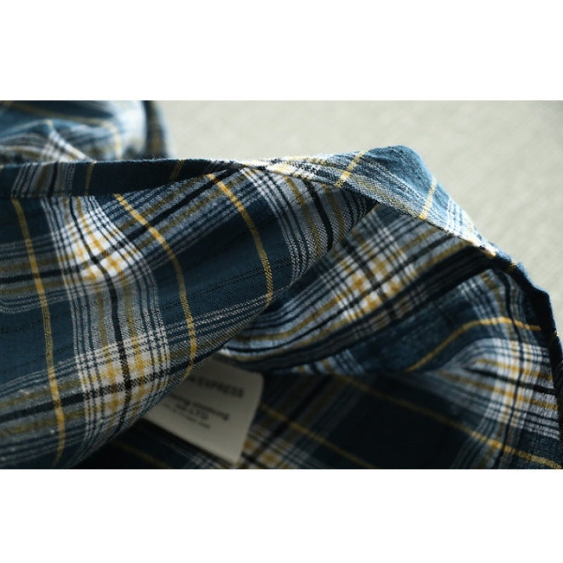 Herren karierte Flanellhemden mit praktischen Brusttaschen und komfortablem Schnitt Echoarchiv