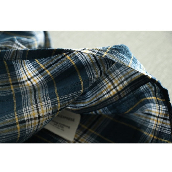 Herren karierte Flanellhemden mit praktischen Brusttaschen und komfortablem Schnitt Echoarchiv