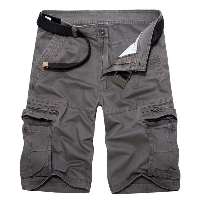 Herren Cargo-Shorts mit multifunktionalen Taschen und verstellbarem Gürtel Echoarchiv