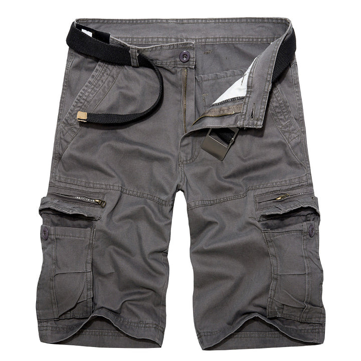 Herren Cargo-Shorts mit multifunktionalen Taschen und verstellbarem Gürtel Echoarchiv