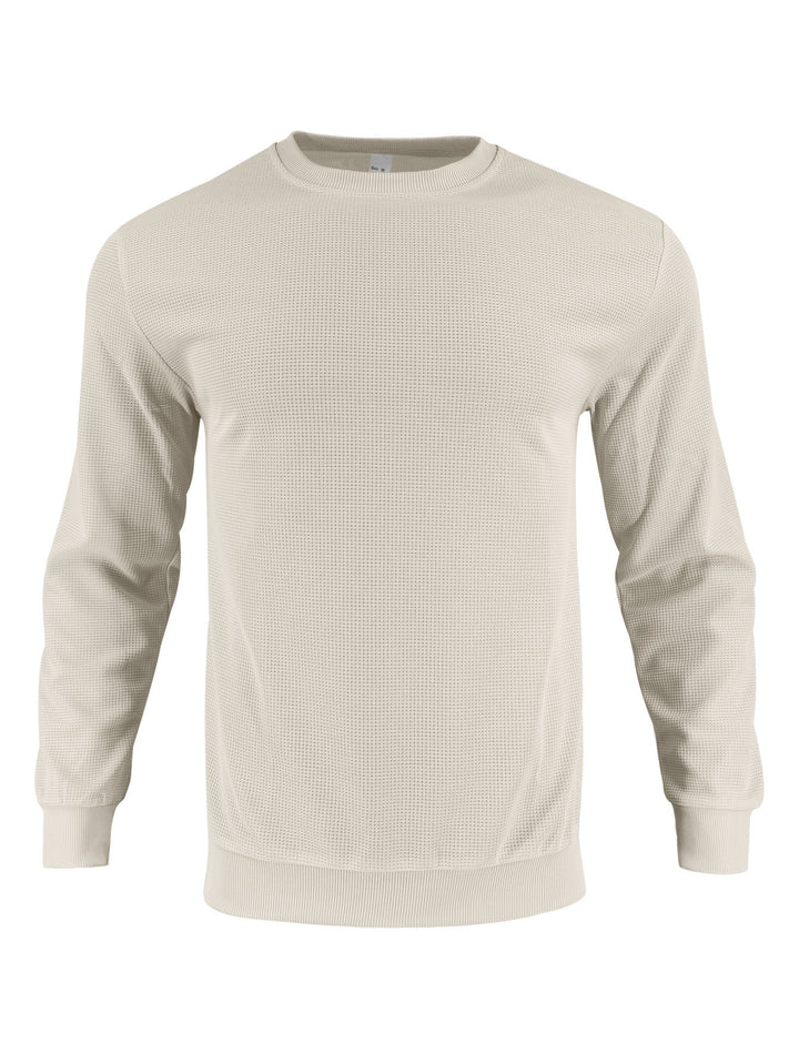 Herren hochwertiger Langarmpullover Echoarchiv