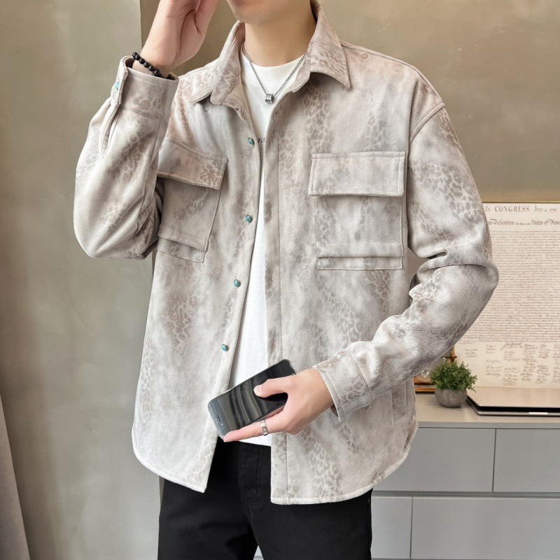 Herren Casual Overshirt Echoarchiv