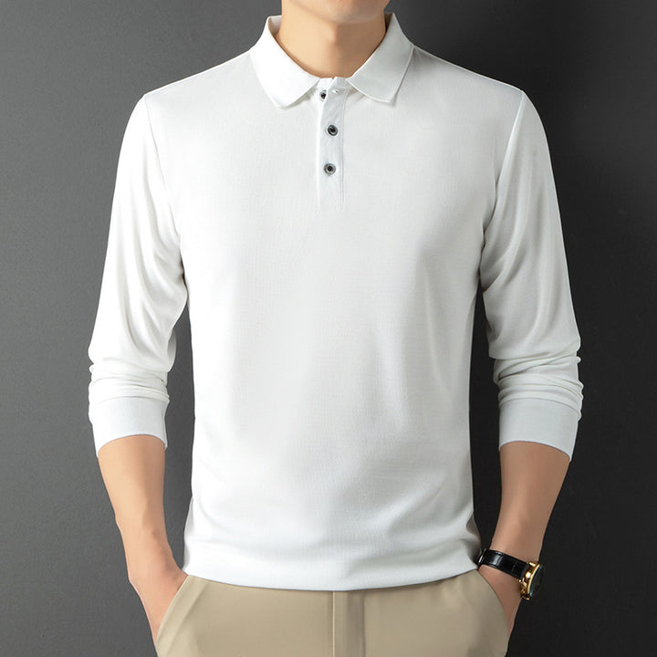 Herren atmungsaktives Piqué Poloshirt mit eleganter Knopfleiste Echoarchiv