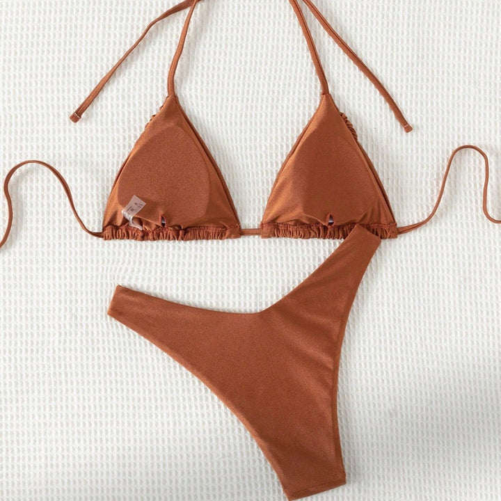 Damen Triangel-Bikini mit Raffungen Echo Archiv