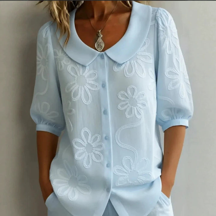 Damen Bluse mit floralem Muster Echo Archiv