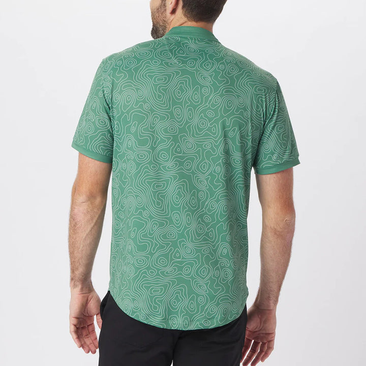 Herren Golf Polo mit modernem Muster Echoarchiv