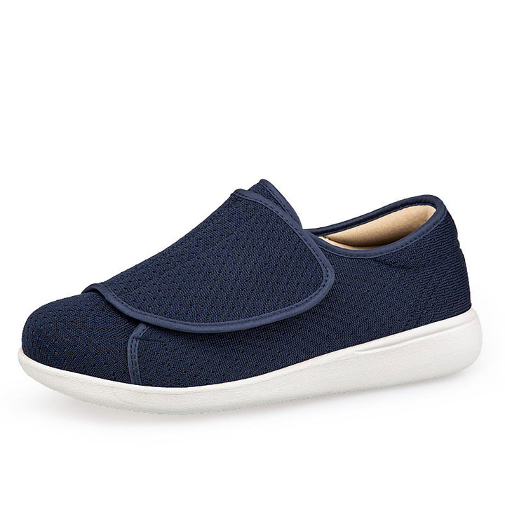 Herren nan orthopädischer Pantoffel mit verstellbarem Klettverschluss, atmungsaktivem Mesh und stoßdämpfender Schaumstoffsohle Echo Archiv