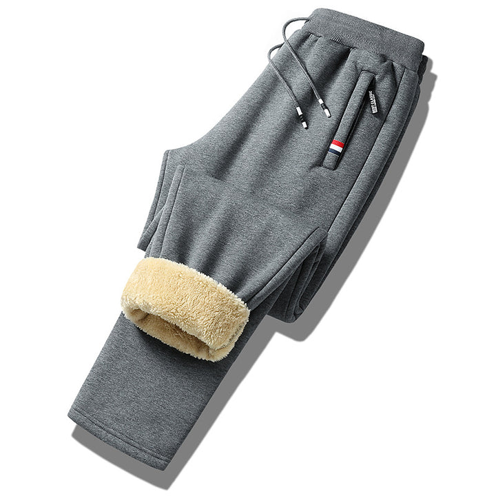 Herren Fleecegefütterte Jogginghose mit Teddyinnenfutter, Kordelzug und schmaler Bündchenpassform Echo Archiv