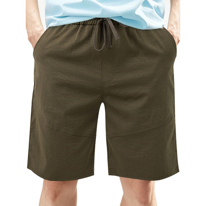 Herren Freizeit-Shorts mit elastischem Bund und seitlichen Taschen Echoarchiv