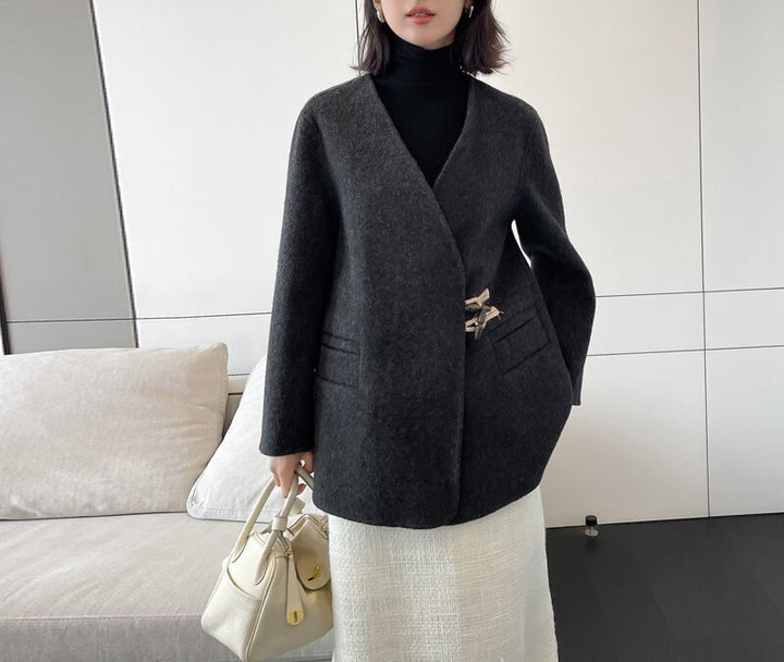Damen Elegante und lässige Strickjacke Echoarchiv