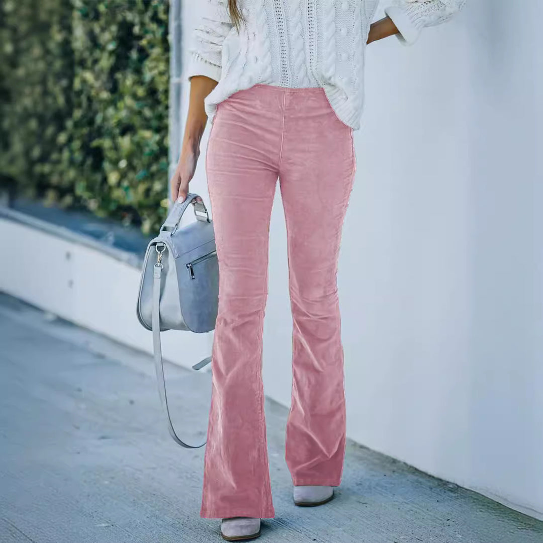 Damen Bequeme Bootcut-Hose aus weichem Material Echo Archiv