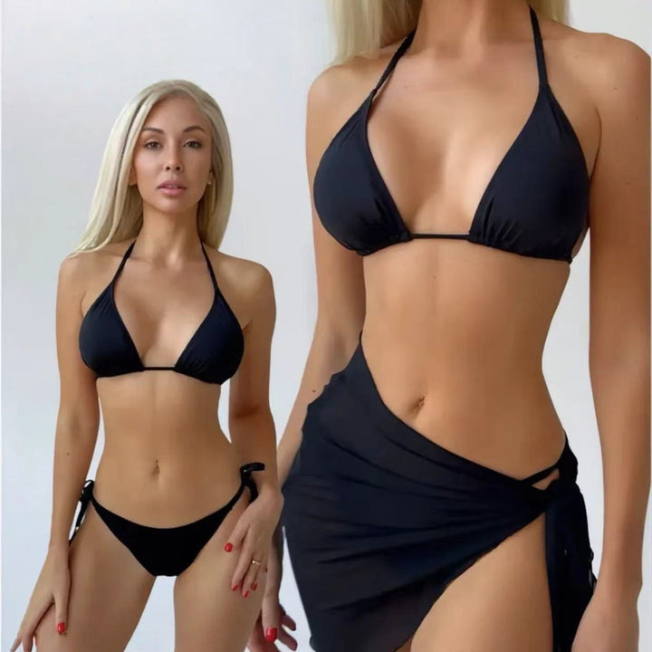 Damen Triangel-Bikini mit elegantem Wickelrock Echo Archiv