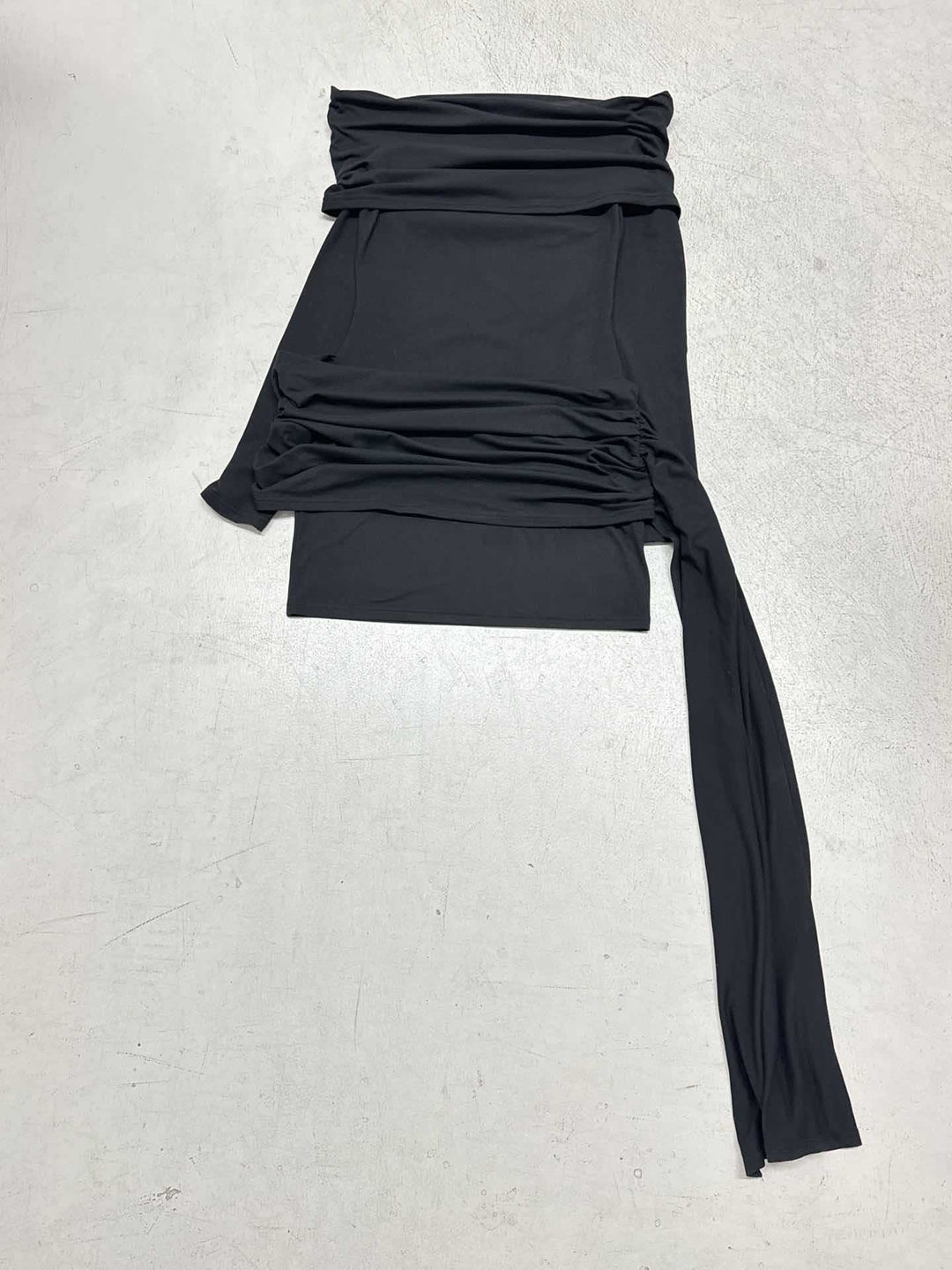 Damen Lounge-Top mit raffinierten Rüschendetails und elastischem Saum Echo Archiv