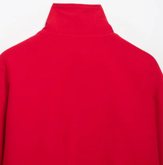 Damen Kurz geschnittener Boxy‑Blouson mit hohem Stehkragen und überschnittenen Ärmeln Echo Archiv