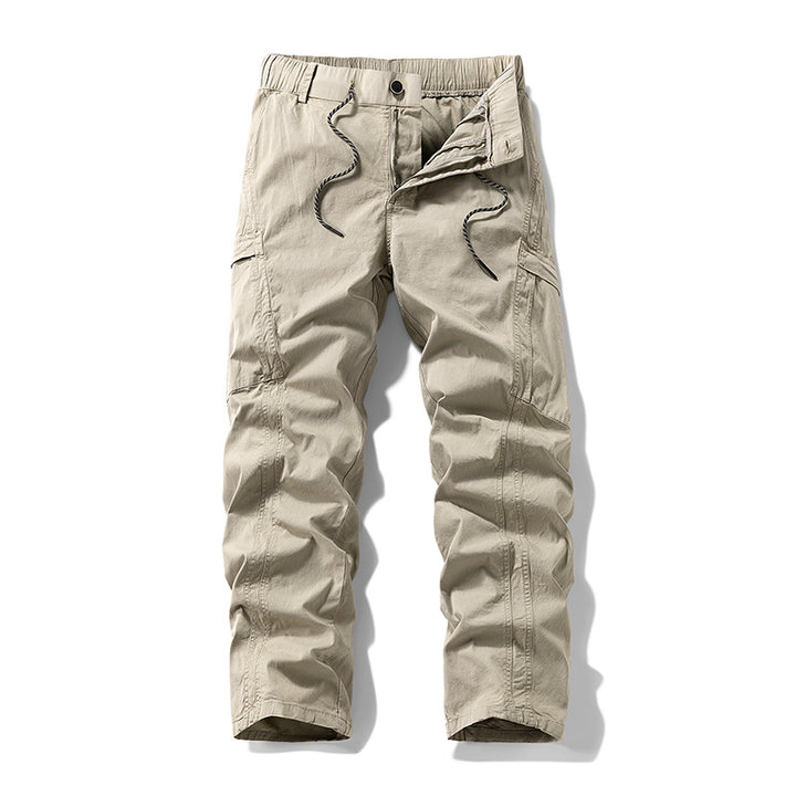 Herren Stretch-Utility-Cargohose mit elastischem Bund und Mehrfachtaschen Echo Archiv