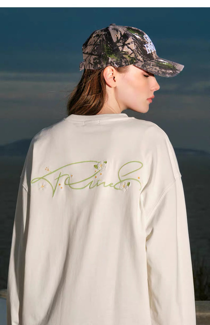 Herren Lässiger Langarmshirt Echoarchiv