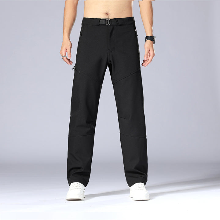 Herren Multifunktionale Outdoor-Hose mit verstellbarem Bund und Reißverschlusstaschen Echoarchiv