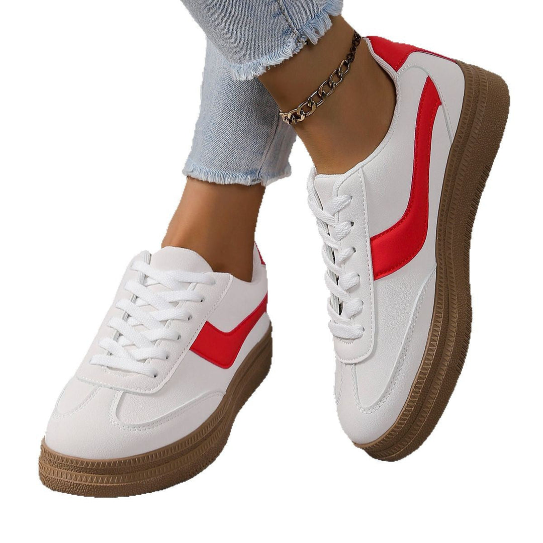 Damen Sportliche Sneaker mit modischem Farbkontrast und rutschfester Sohle Echo Archiv