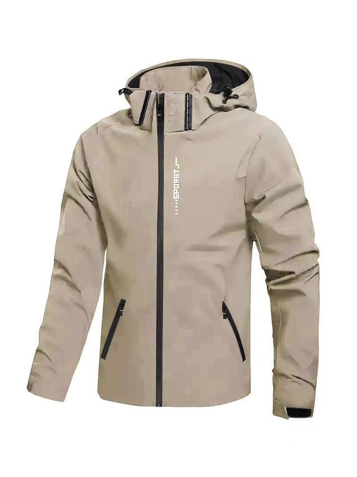 Herren Wetterfeste Sportjacke Echo Archiv