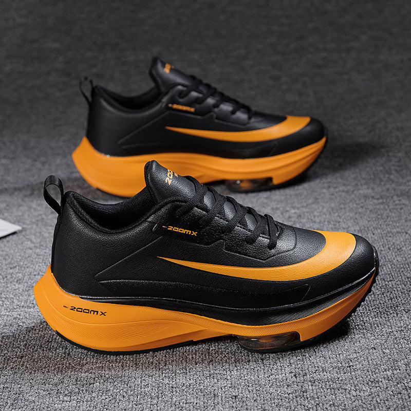 Herren Luftgepolsterter Performance-Sneaker mit sichtbarer Luftkammer und dicker Plateausohle Echoarchiv