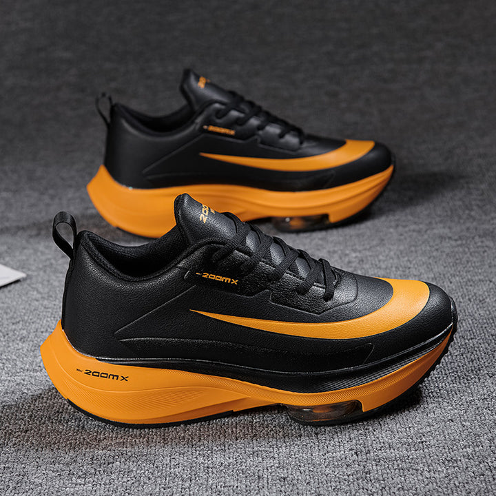 Herren Luftgepolsterter Performance-Sneaker mit sichtbarer Luftkammer und dicker Plateausohle Echoarchiv