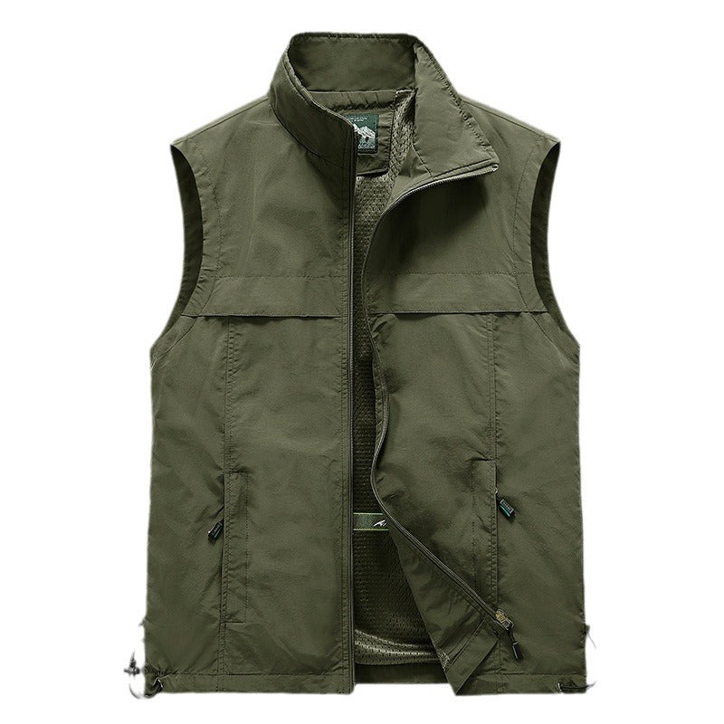 Herren Leichte Multifunktionale Outdoor-Weste Echo Archiv