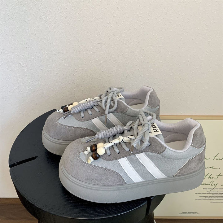 Damen Komfortable Sneaker mit innovativem Schnürsystem und dämpfender Sohle Echo Archiv
