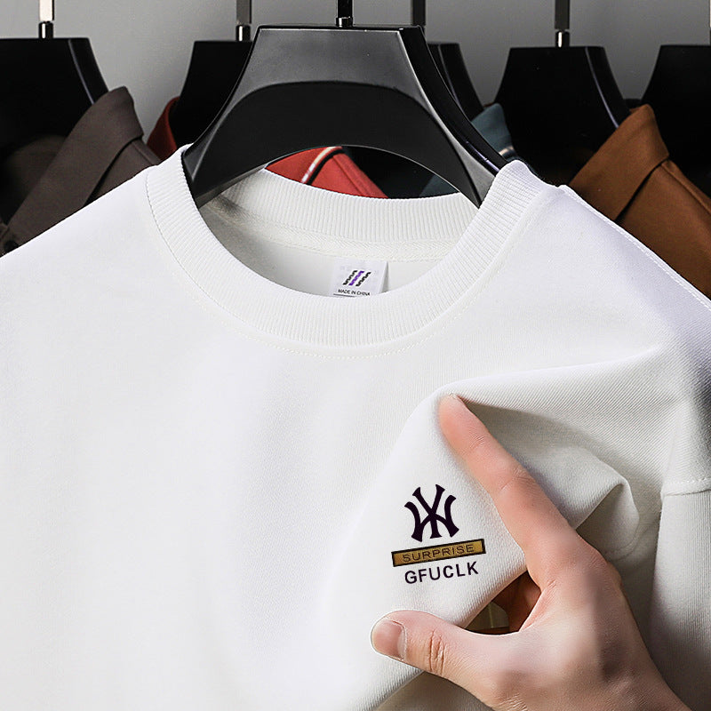 Herren Freizeit Sweatshirt mit stilvollem Rundhalsausschnitt Echoarchiv