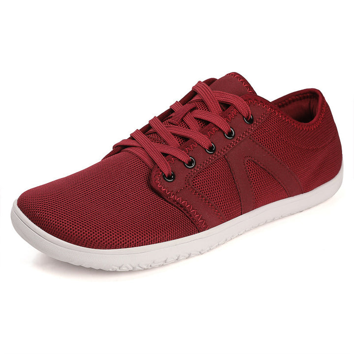 Unisex nan minimalistischer City-Sneaker mit feinmaschigem Textiloberteil, gepolstertem Einstieg und flexibler Gummilaufsohle Echo Archiv